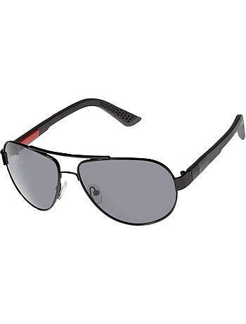 Lunettes de soleil forme pilote branches x-tra flex, verres polarisants mixte adulte isotoner