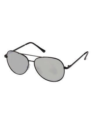 Lunettes de soleil forme pilote enfant 10 à 12 ans, verres polycarbonates catégorie 3