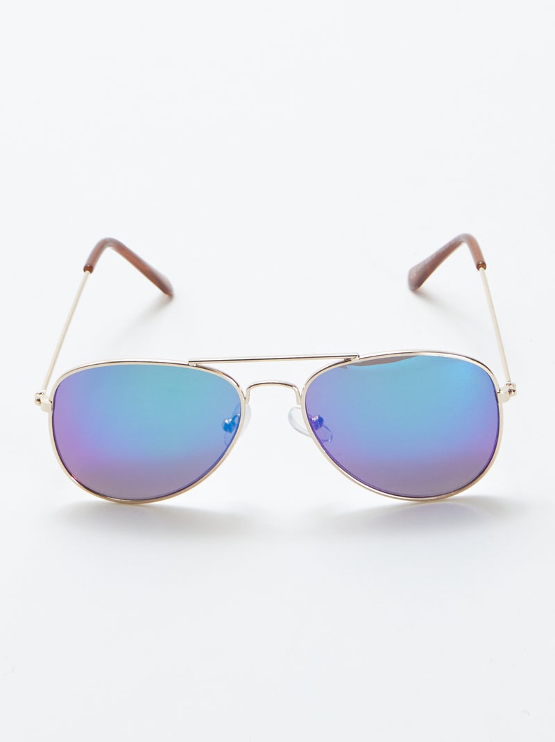 Lunettes de soleil GRIS - Kiabi