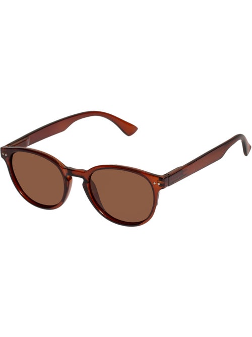 Lunettes de soleil incrustations métalliques mixte adulte - Kiabi Lunettes de soleil incrustations métalliques mixte adulte - Kiabi
