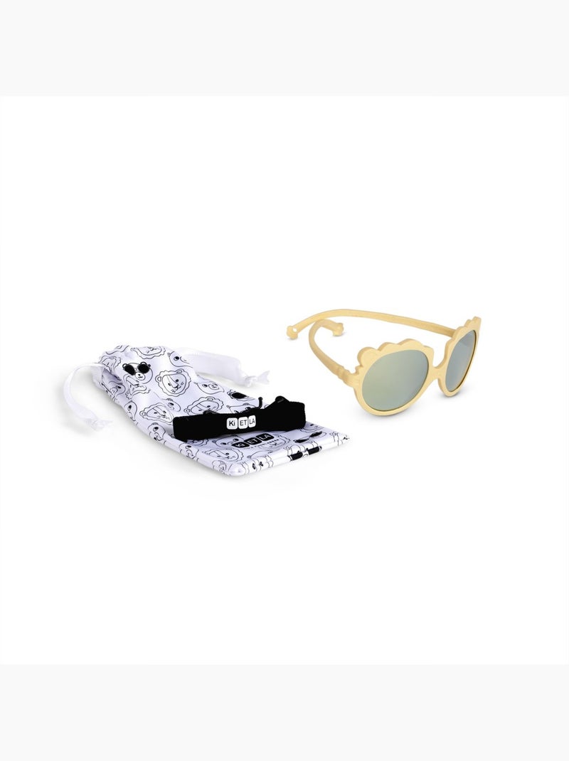 Lunettes de soleil Lion Beige - Kiabi