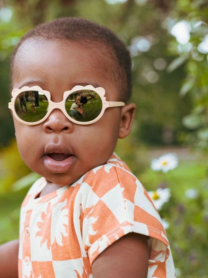 Lunettes de soleil Lion Beige - Kiabi