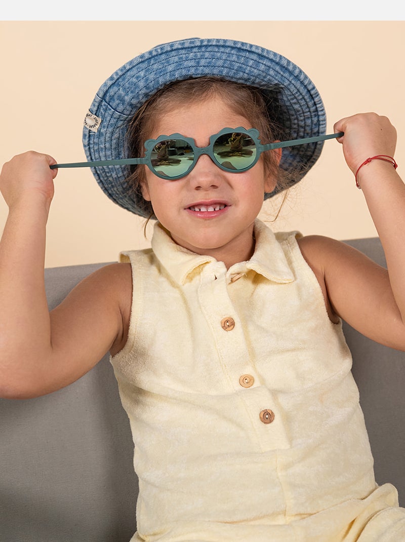 Lunettes de soleil Lion Vert - Kiabi