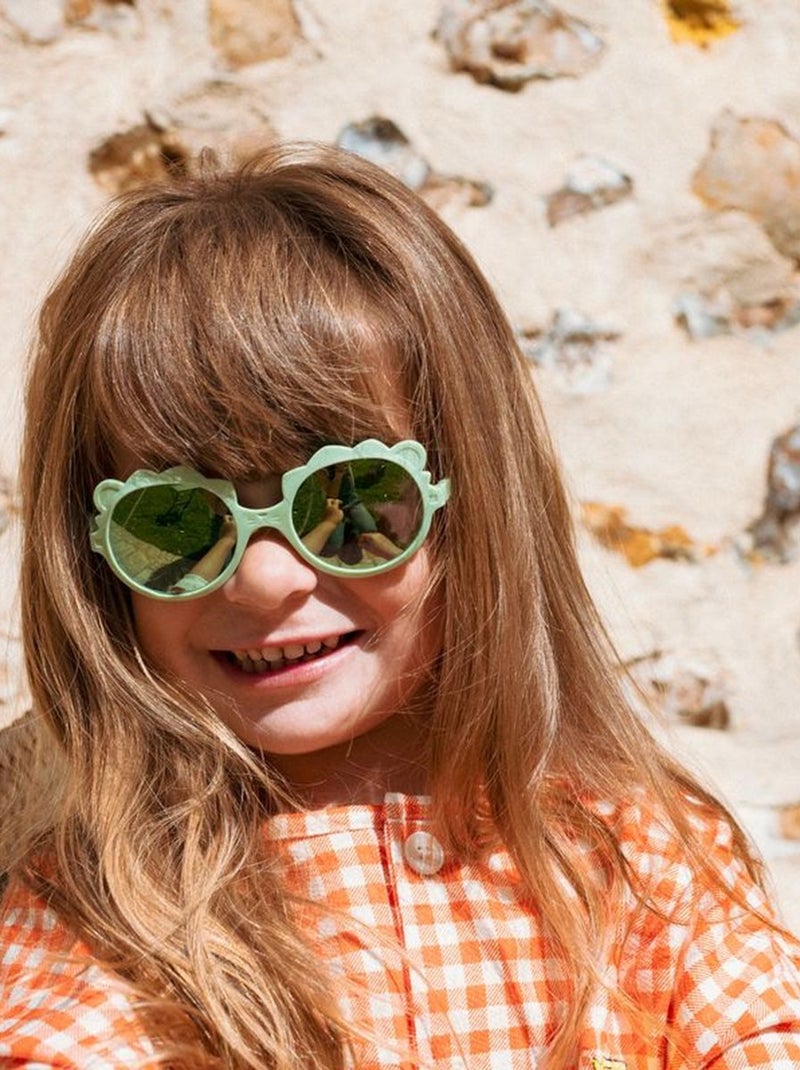 Lunettes de soleil Lion Vert d'eau - Kiabi