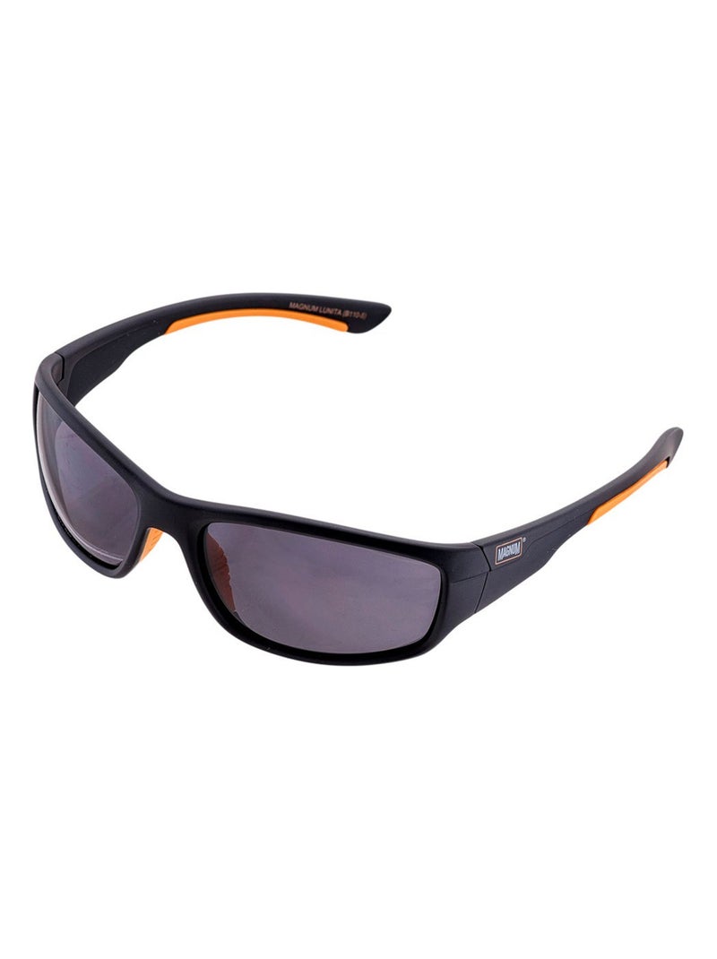 Lunettes de soleil lunita - magnum Noir Orange - Kiabi