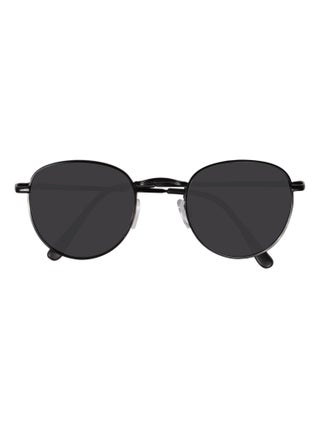 Lunettes de soleil mixte metallique noir Isotoner