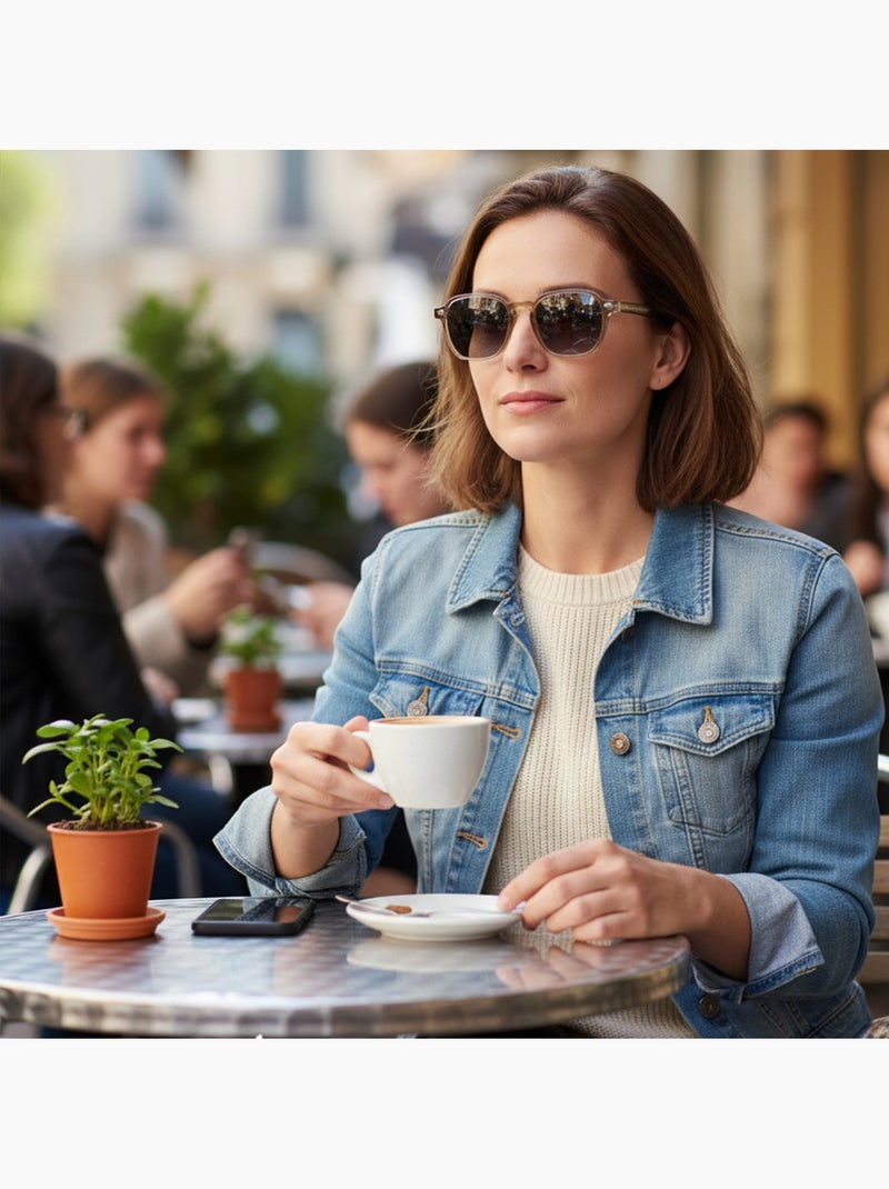 Lunettes de soleil mixte Transparent - Kiabi