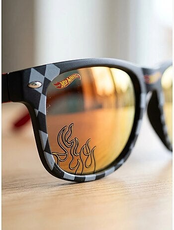 Lunettes de soleil monture rectangulaire hot wheels mattel
