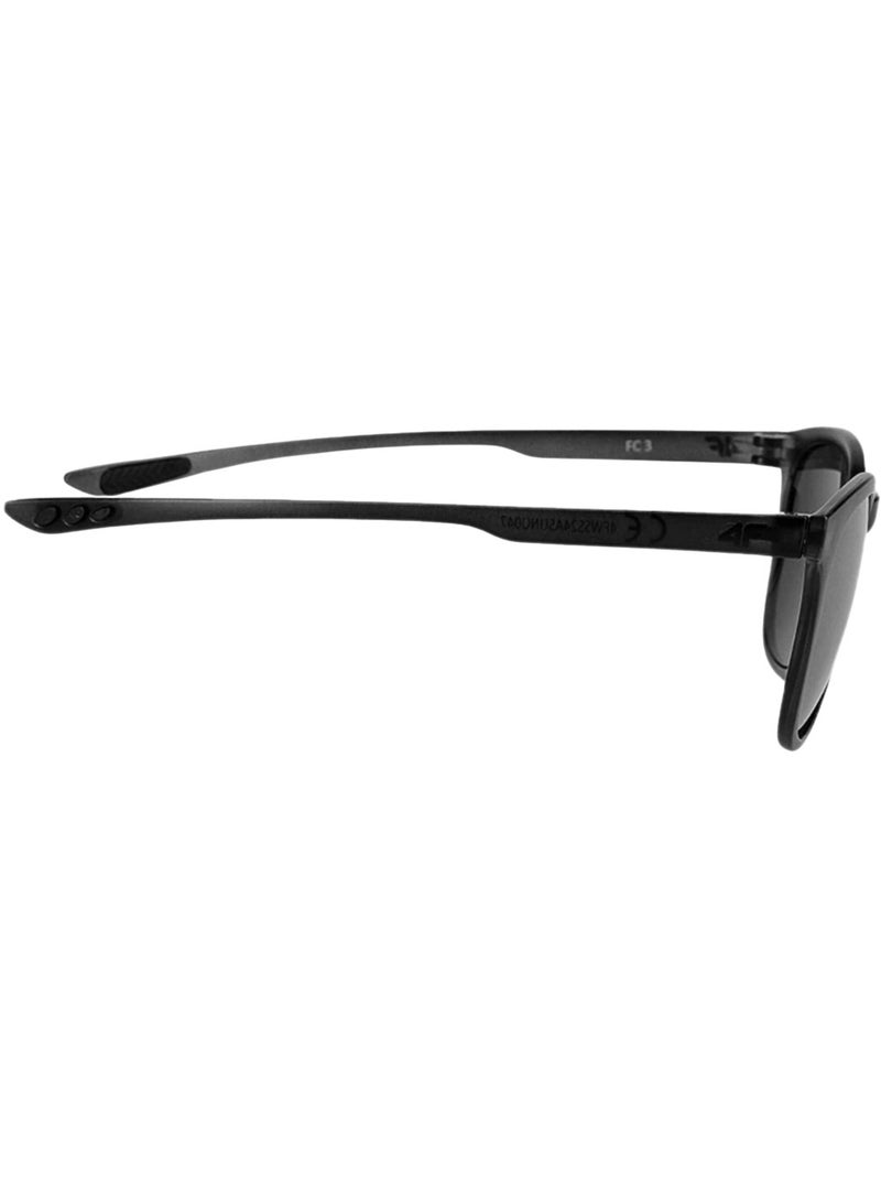 Lunettes de soleil motif/style uni u047 - 4f Noir Rouge - Kiabi