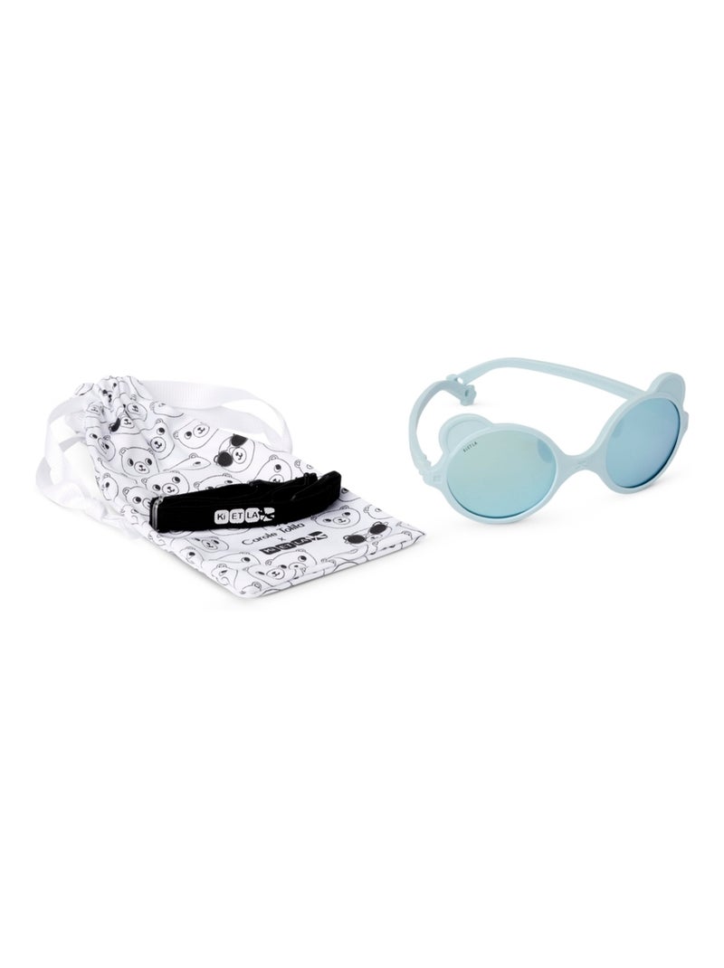Lunettes de soleil Ourson Bleu ciel - Kiabi