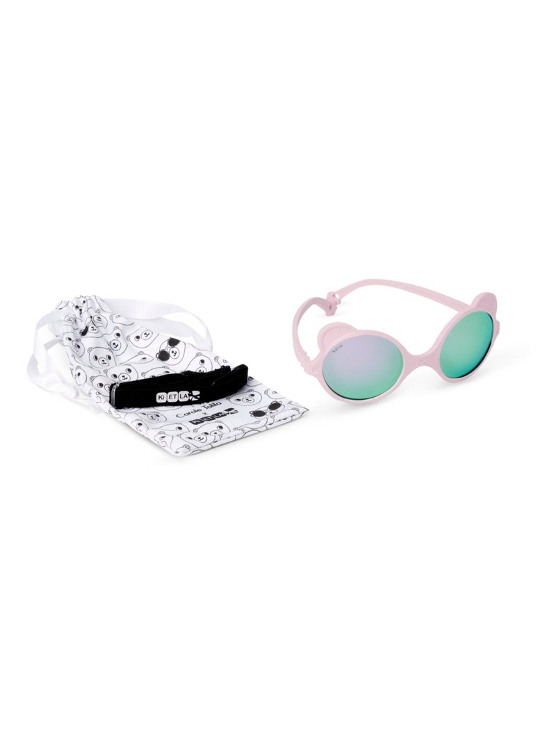 Lunettes de soleil Ourson Rose pâle - Kiabi