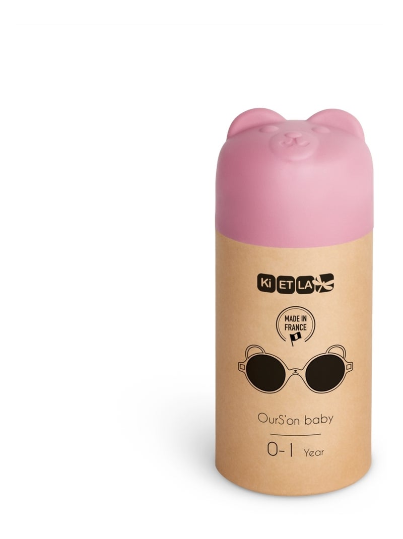 Lunettes de soleil Ourson Rose pâle - Kiabi