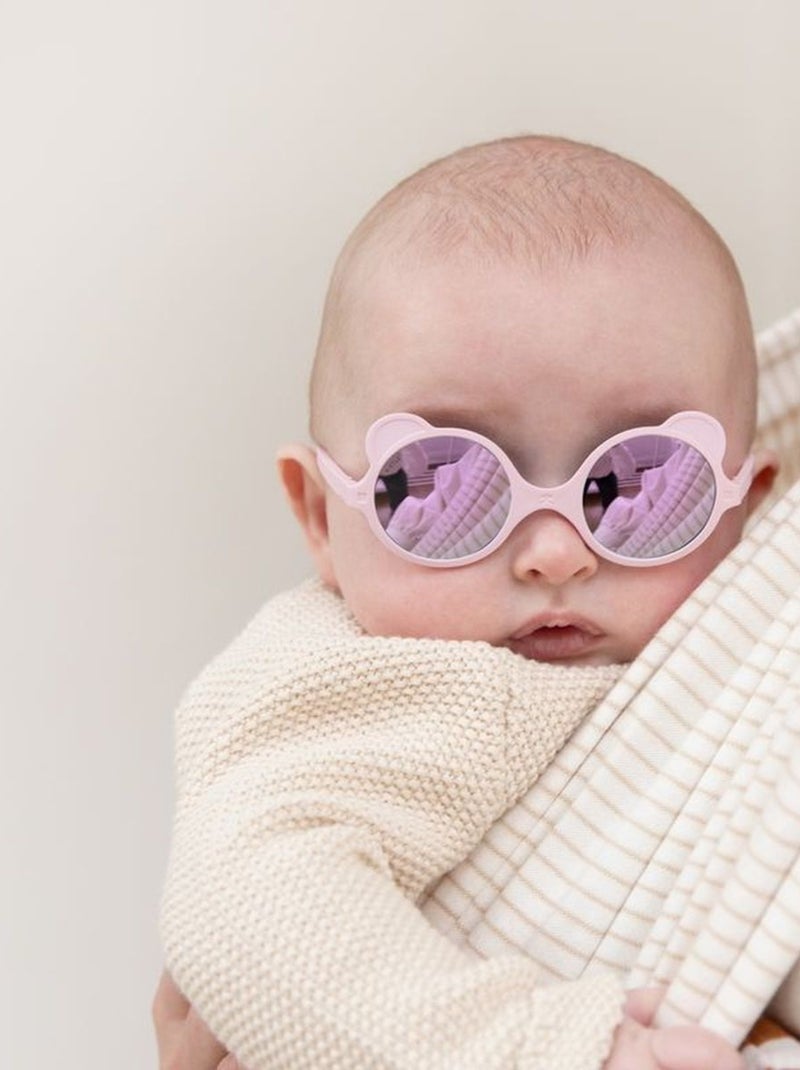 Lunettes de soleil Ourson Rose pâle - Kiabi
