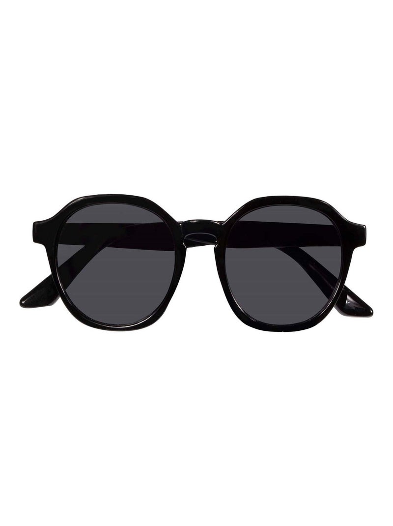Lunettes de soleil ovale géometrique mixte enfant Isotoner Noir - Kiabi