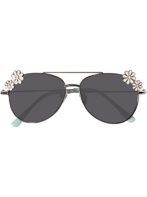 Lunettes de soleil Pilote métallique avec marguerites fille Isotoner - Kiabi Lunettes de soleil Pilote métallique avec marguerites fille Isotoner - Kiabi
