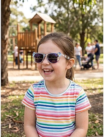 Lunettes de soleil protection uv bluey bbc studios