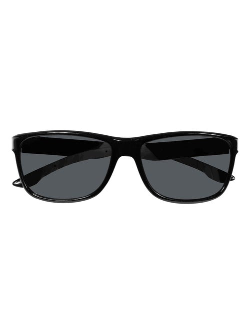 Lunettes de soleil recyclées rectangulaire noir Isotoner - Kiabi