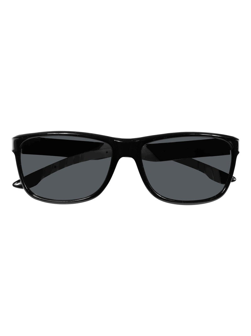 Lunettes de soleil recyclées rectangulaire noir Isotoner Noir - Kiabi