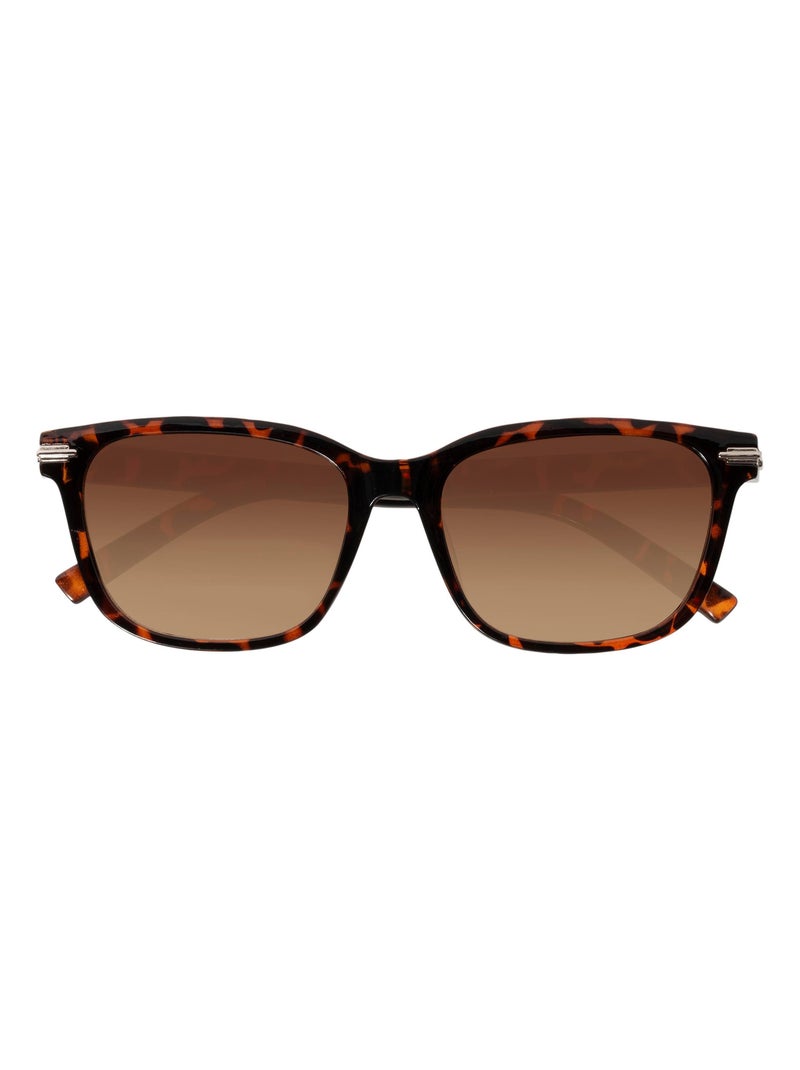 Lunettes de soleil recylées mixte écaille Isotoner Marron - Kiabi