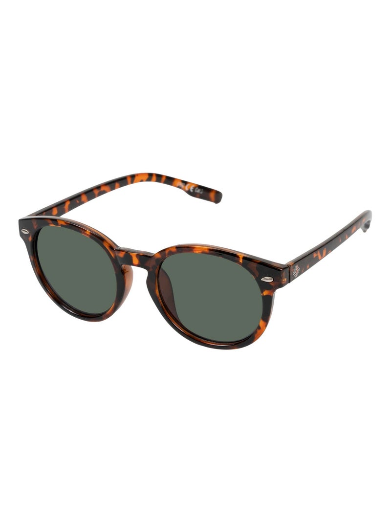 Lunettes de soleil rond Marron - Kiabi