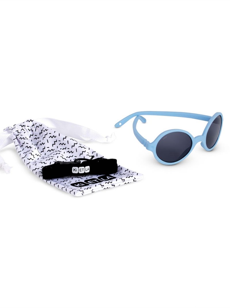 Lunettes de soleil Rozz Bleu clair - Kiabi