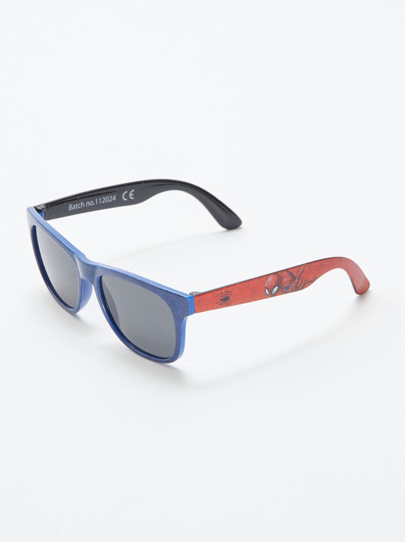 Lunettes de soleil 'Spider Man' 'Marvel' BLEU - Kiabi