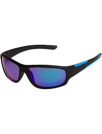 Lunettes de soleil sport, 7-9 ans, verres miroirs catégorie 3 garçon