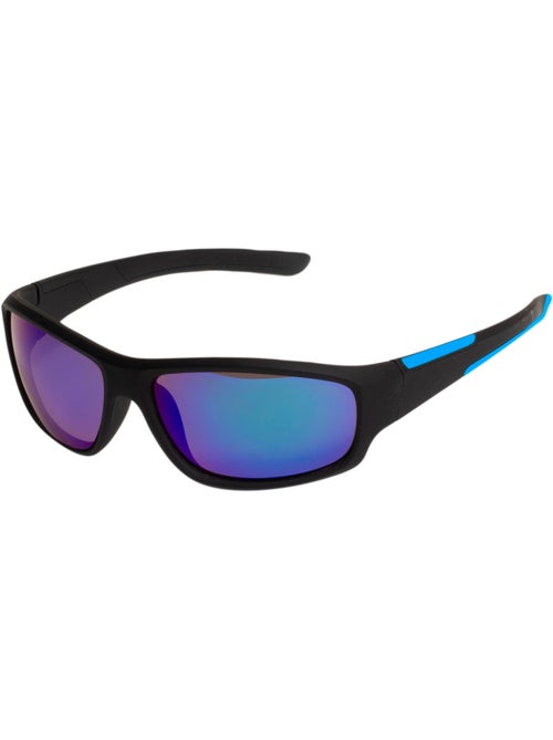 Lunettes de soleil sport, 7-9 ans, verres miroirs catégorie 3 garçon - Kiabi Lunettes de soleil sport, 7-9 ans, verres miroirs catégorie 3 garçon - Kiabi