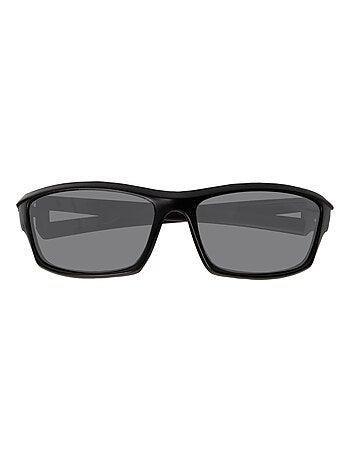 Lunettes de soleil sport finition gomme, verres polarisants homme isotoner