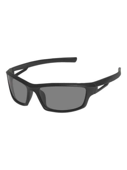 Lunettes de soleil Sport finition gomme; verres polarisants homme Isotoner - Kiabi