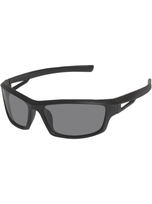 Lunettes de soleil sport finition gomme, verres polarisants homme - Kiabi