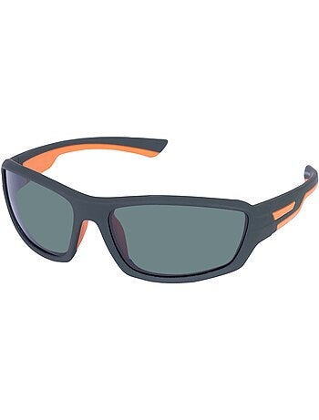 Lunettes de soleil sport finition gomme, verres polarisants mixte adulte isotoner
