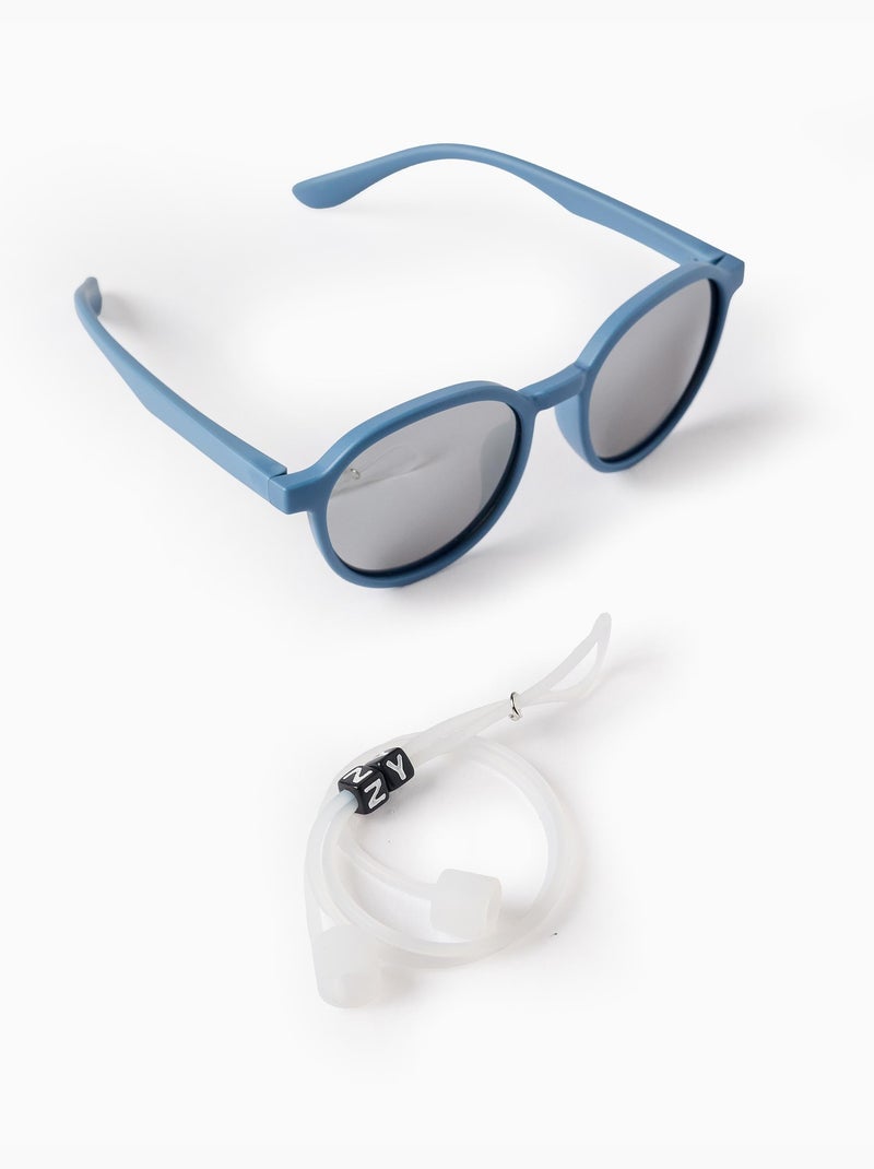 Lunettes de soleil UV Niveau 3 Bleu Bleu - Kiabi