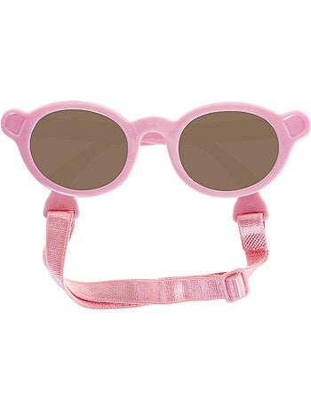 Lunettes de soleil verres polarisants, verres polycarbonates, branches bébé fille Isotoner
