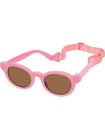 Lunettes de soleil verres polarisants, verres polycarbonates, branches bébé fille Isotoner