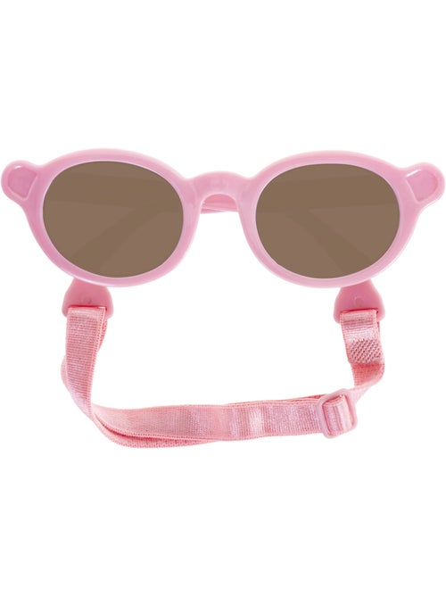 Lunettes de soleil verres polarisants, verres polycarbonates, branches bébé fille Isotoner - Kiabi