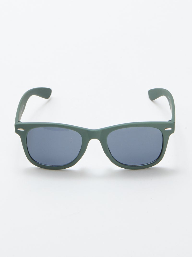 Lunettes de soleil Vert - Kiabi