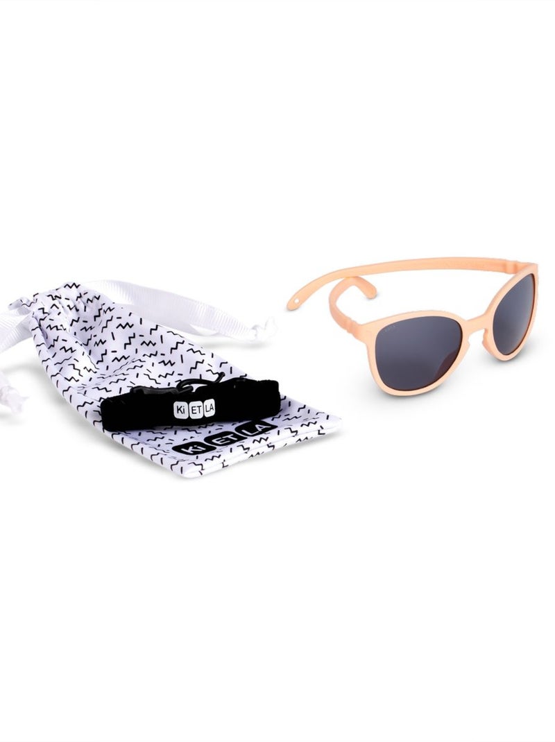 Lunettes de soleil Wazz Abricot - Kiabi