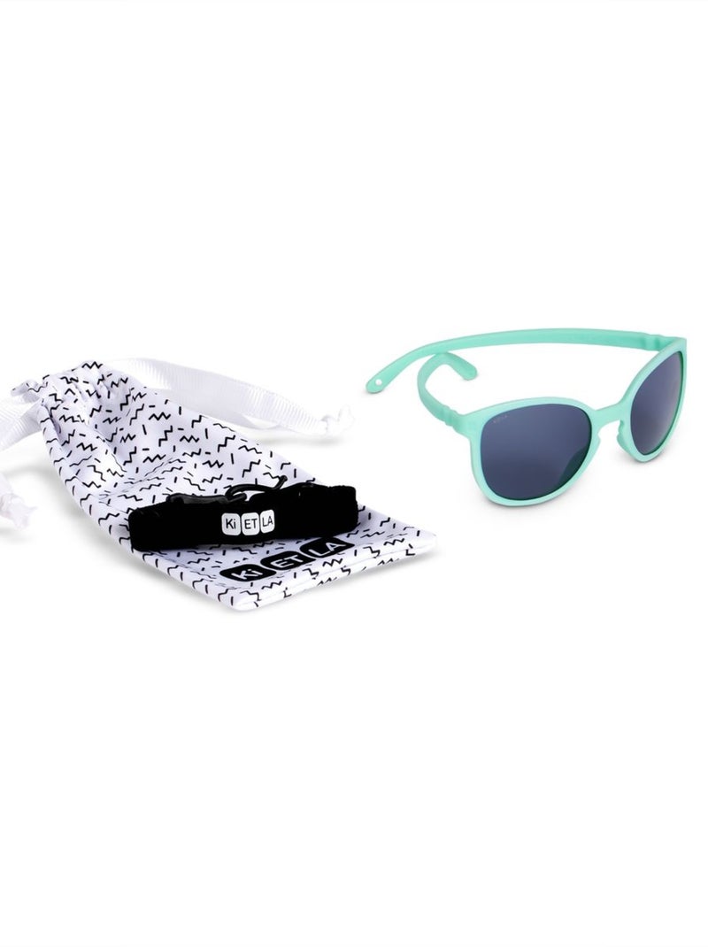 Lunettes de soleil Wazz Vert d'eau - Kiabi
