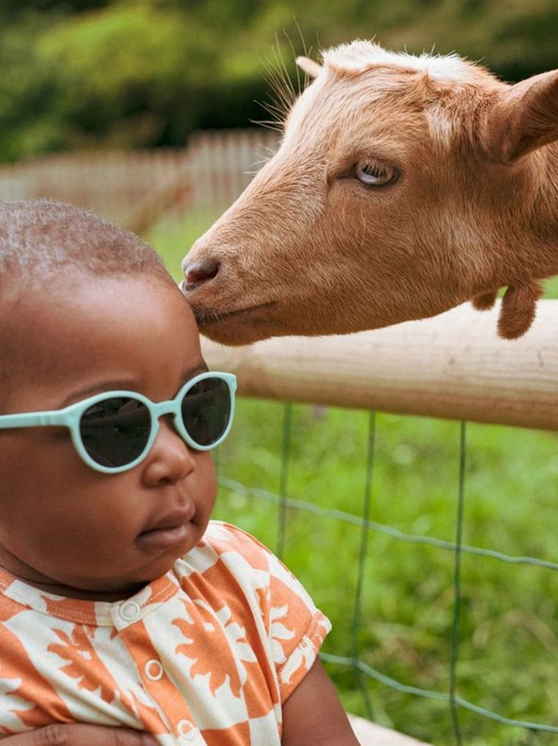 Lunettes de soleil Wazz Vert d'eau - Kiabi