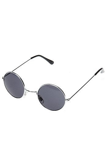 Lunettes rondes déguisement hippie