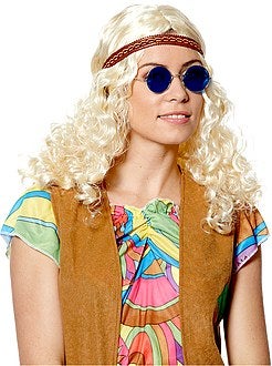 Lunettes rondes hippie - Kiabi