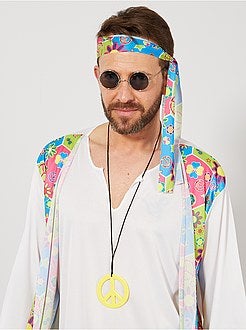 Lunettes rondes hippie - Kiabi