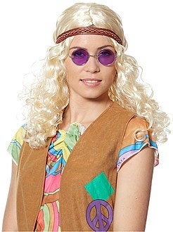 Lunettes rondes hippie - Kiabi