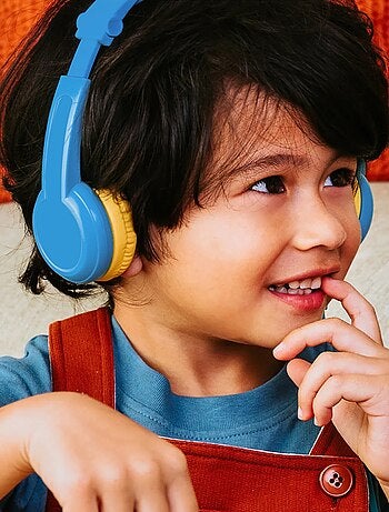 Lunii - Casque audio bleu - Pour les enfants de 3 à 8 ans