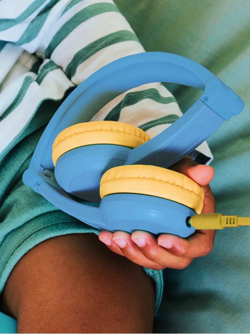 Lunii - Casque audio bleu - Pour les enfants de 3 à 8 ans Bleu - Kiabi