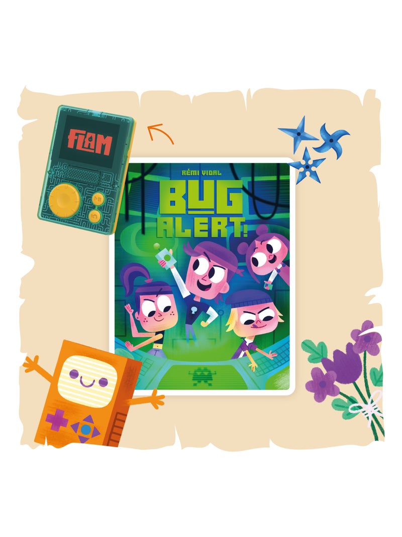 Lunii - Coffret Bug Alert - Livre audio interactif dès 7 ans à écouter sur FLAM Multicolore - Kiabi