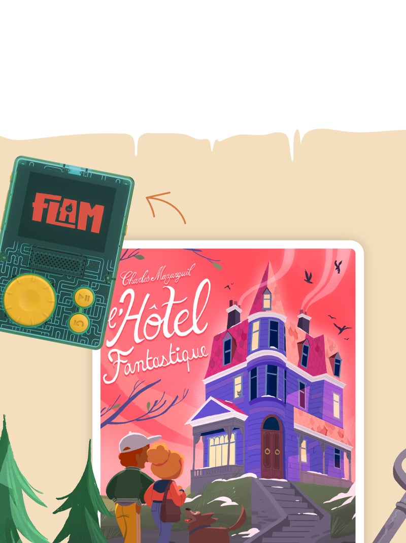 Lunii - Coffret Hôtel Fantastique - Livre audio interactif dés 7 ans à écouter sur FLAM N/A - Kiabi