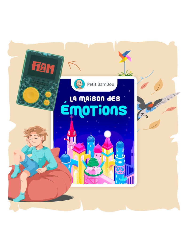 Lunii - Coffret La maison des émotions - Livre audio interactif dés 7 ans à écouter sur FLAM N/A - Kiabi