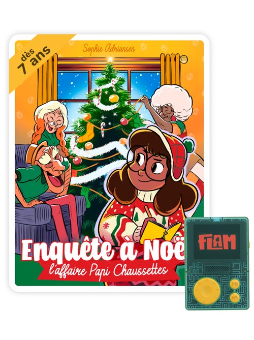 Lunii - Coffret L'affaire Papi Chaussettes - Livre audio interactif dés 7 ans à écouter sur FLAM - Kiabi